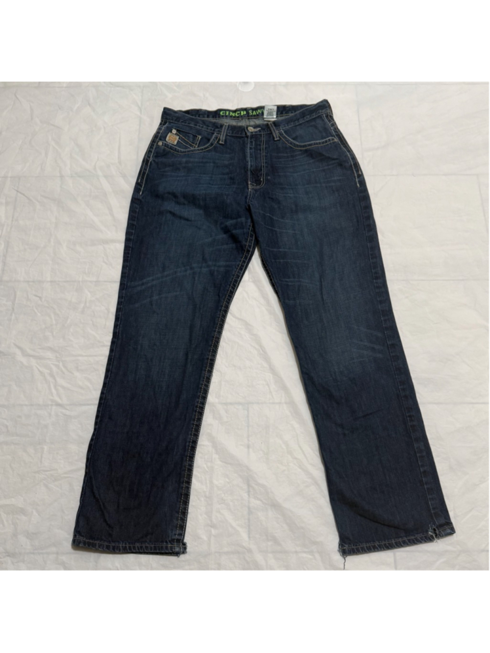 Cinch Sawyer Dark Wash Men’s Jeans Size 35x34